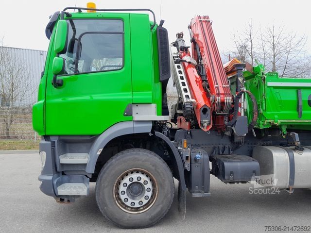 Háromirányú billenő teherautó DAF FA CF 340 DC Krankipper