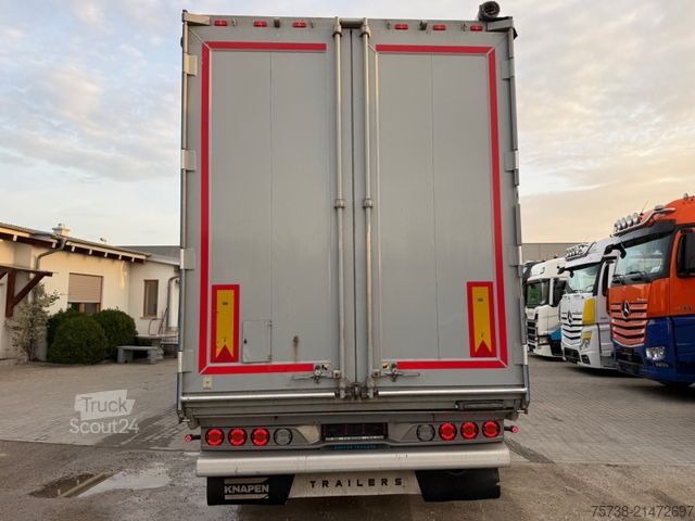 Semi-remorque à plancher roulant KNAPEN K100 Schubboden/Alu/Luft-Lift/Rollplane