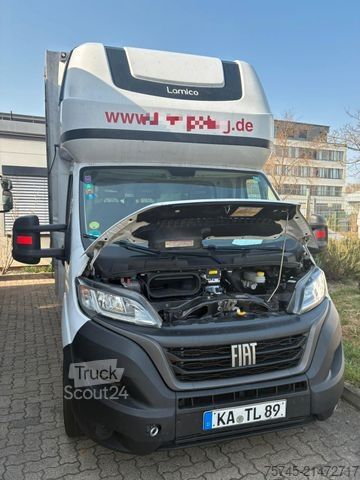 Ponyvával szerelt furgon FIAT DUCATO *  * 9 PAL * 180 PS * MOTORSCHADEN *