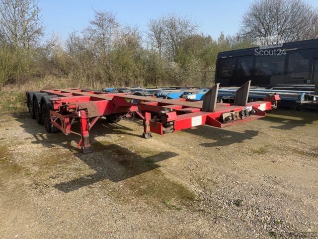 Wissellaadbak oplegger BROSHUIS MFCC , Liftachse, 45"