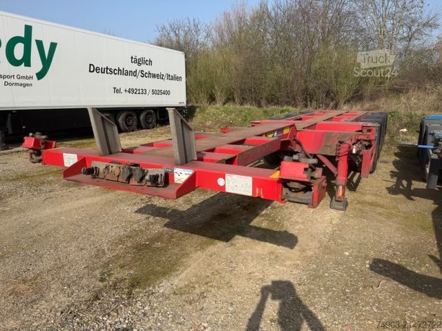 Wissellaadbak oplegger BROSHUIS MFCC , Liftachse, 45"