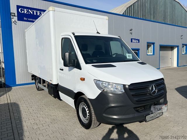 Vrachtwagen met bakwagen MERCEDES-BENZ Sprinter 314 MAXI KOFFER AUTOMATIK KLIMA AHK