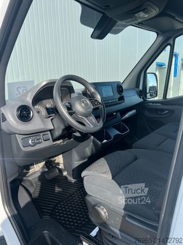 Vrachtwagen met bakwagen MERCEDES-BENZ Sprinter 314 MAXI KOFFER AUTOMATIK KLIMA AHK