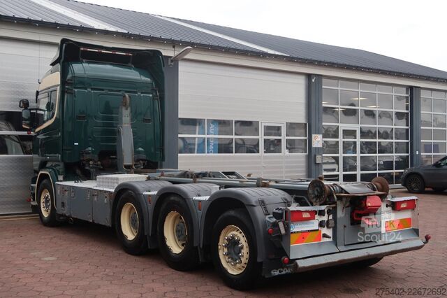System för krokarm Scania R580 V8 LB8X4HNB/ Full AIR/ PTO/  SWAP- CONTAIN...