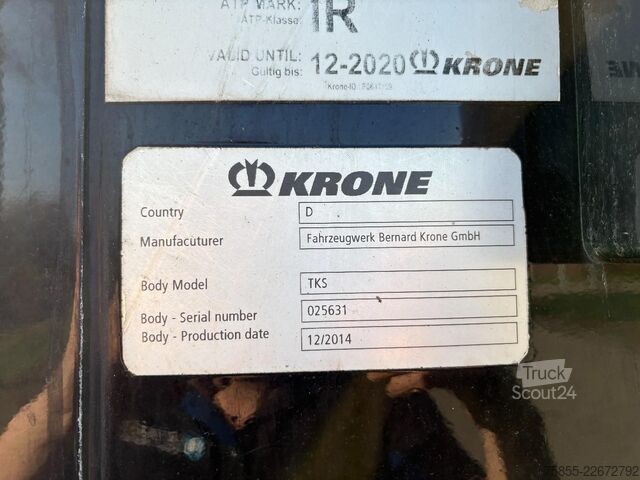 Transport chłodniczy/mrożony Krone N/A Carrier Vector 1350 / Liftaxle / Loading li...