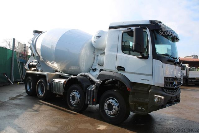 Beton mikser kamyonu MERCEDES-BENZ 3240 8x4 BB - STETTER - Nr.: 151