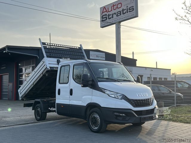 Transporter mit Kipper IVECO Daily 35S16 DoKa Klima AHK 7-Sitzer Start/Stop