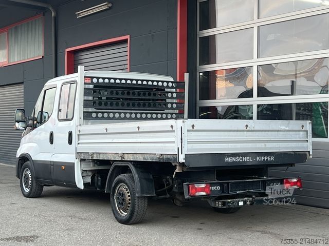 Transporter mit Kipper IVECO Daily 35S16 DoKa Klima AHK 7-Sitzer Start/Stop
