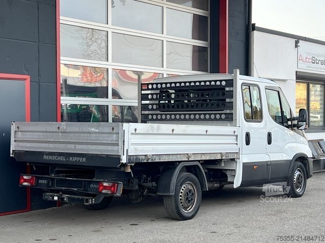 Transporter mit Kipper IVECO Daily 35S16 DoKa Klima AHK 7-Sitzer Start/Stop
