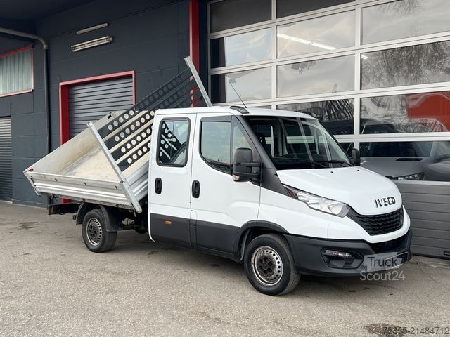 Transporter mit Kipper IVECO Daily 35S16 DoKa Klima AHK 7-Sitzer Start/Stop