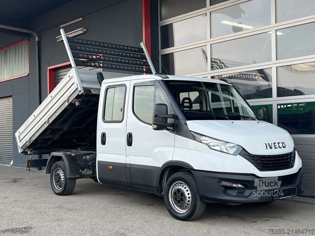 Transporter mit Kipper IVECO Daily 35S16 DoKa Klima AHK 7-Sitzer Start/Stop