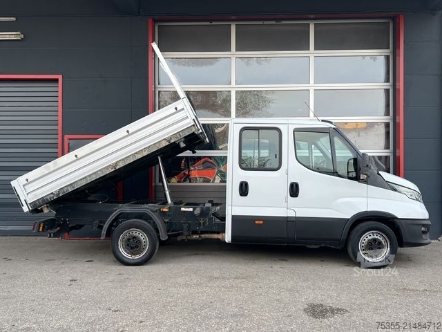 Transporter mit Kipper IVECO Daily 35S16 DoKa Klima AHK 7-Sitzer Start/Stop