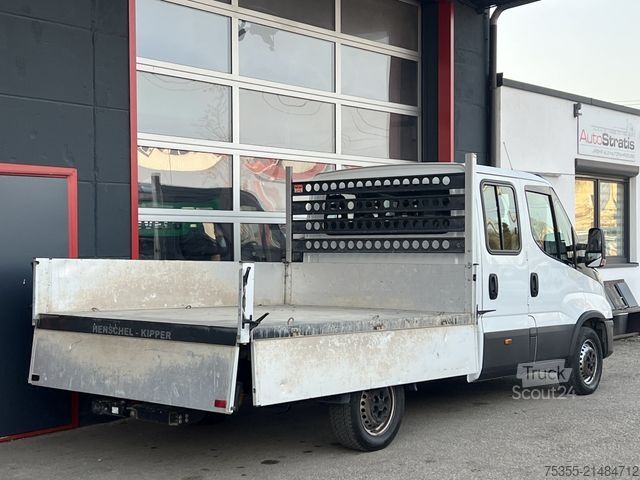 Transporter mit Kipper IVECO Daily 35S16 DoKa Klima AHK 7-Sitzer Start/Stop