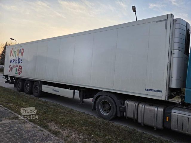 Chladírenský návěs KRONE Tiefkühler, Carrier Vector 1550, 2 x Liftachse