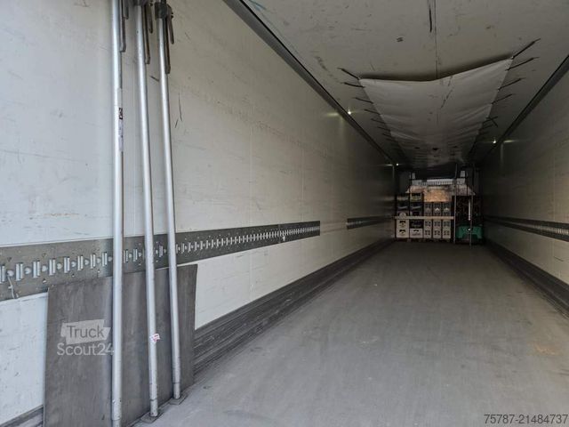 Chladírenský návěs KRONE Tiefkühler, Carrier Vector 1550, 2 x Liftachse