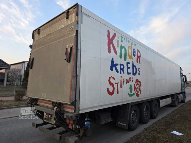 Chladírenský návěs KRONE Tiefkühler, Carrier Vector 1550, 2 x Liftachse