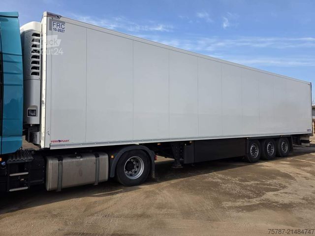 Chladírenský návěs SCHMITZ CARGOBULL Tiefkühler, Doppelstock, Diesel/ Strom
