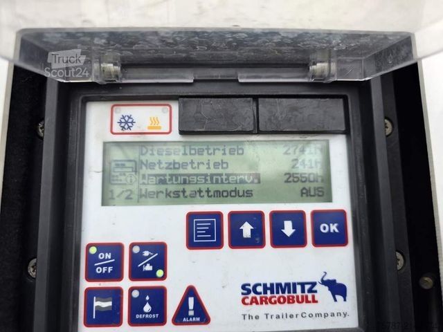 Chladírenský návěs SCHMITZ CARGOBULL Tiefkühler, Doppelstock, Diesel/ Strom