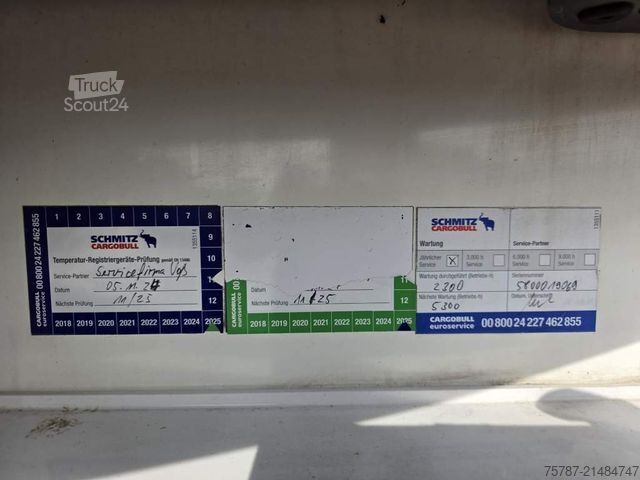 Chladírenský návěs SCHMITZ CARGOBULL Tiefkühler, Doppelstock, Diesel/ Strom