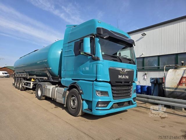 Standartinis vilkikas MAN 18.470 TGX XXL, Kompressor+2 Kreishydraulik,Reta