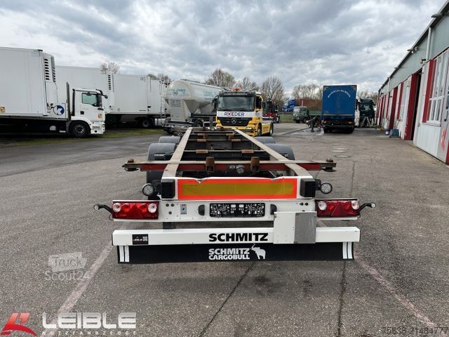 Priklopnik z menjalnim šasijem SCHMITZ CARGOBULL ZWF 18/L-20 MIDI*BDF Tandem*