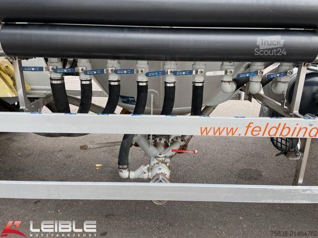 Ρυμουλκούμενο σιλό FELDBINDER HEUT 31.2 *31.000 l mit 3x Euter*Alcoa Alufelgen