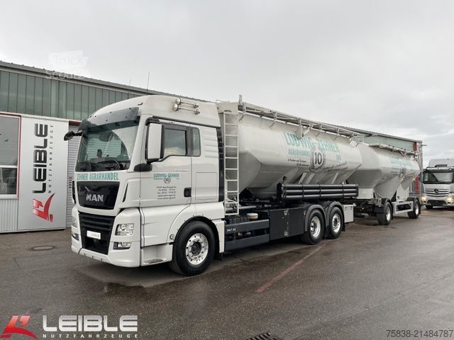 Camion-citerne MAN TGX 26.500 6x2-4LL*XLX*Silo*31 m³*Kompressor*
