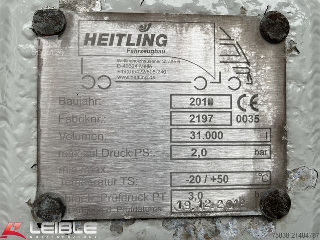 Camion-citerne MAN TGX 26.500 6x2-4LL*XLX*Silo*31 m³*Kompressor*