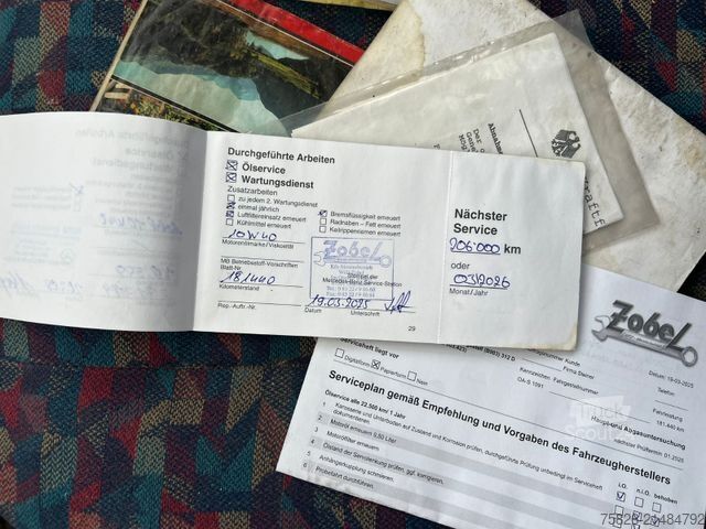 Furgão pick-up MERCEDES-BENZ Sprinter 312 D Pritsche* 5Zylinder*AHK*wenig km*