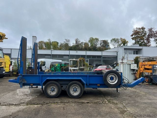 Remorque porte-engins surbaissée BLOMENRÖHR 552/6900 Tieflader*Rampe*5T Nutzlast*
