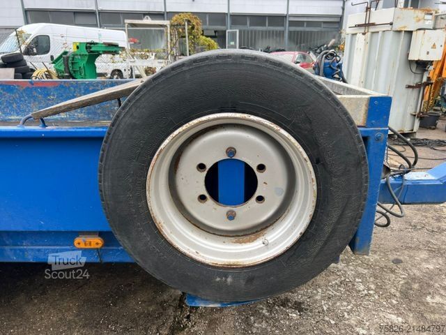 Remorque porte-engins surbaissée BLOMENRÖHR 552/6900 Tieflader*Rampe*5T Nutzlast*