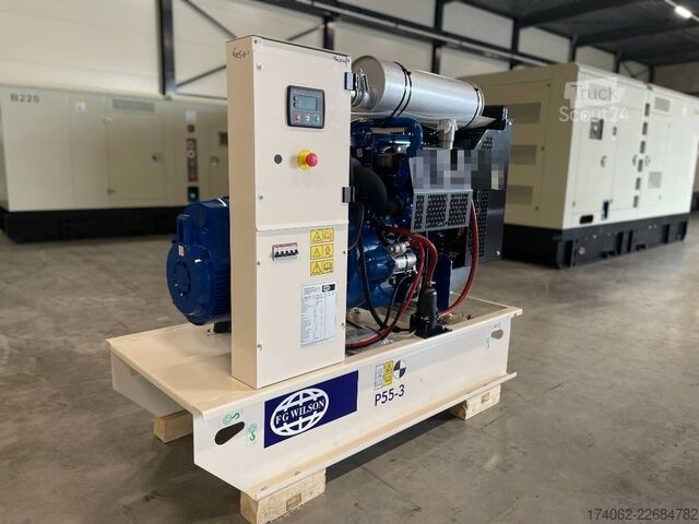  FG Wilson P55-3 - 55 kVA Open Genset - DPX-16005-O