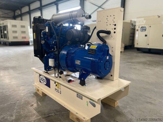  FG Wilson P55-3 - 55 kVA Open Genset - DPX-16005-O