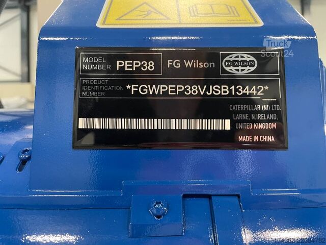  FG Wilson P55-3 - 55 kVA Open Genset - DPX-16005-O