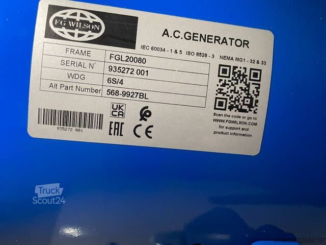  FG Wilson P65-5 - 65 kVA Genset - DPX-16006