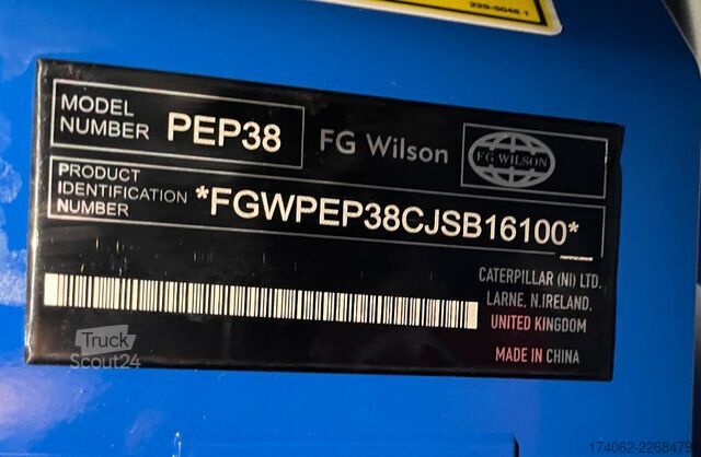 مجمع FG Wilson P65-5 - 65 kVA Genset - DPX-16006