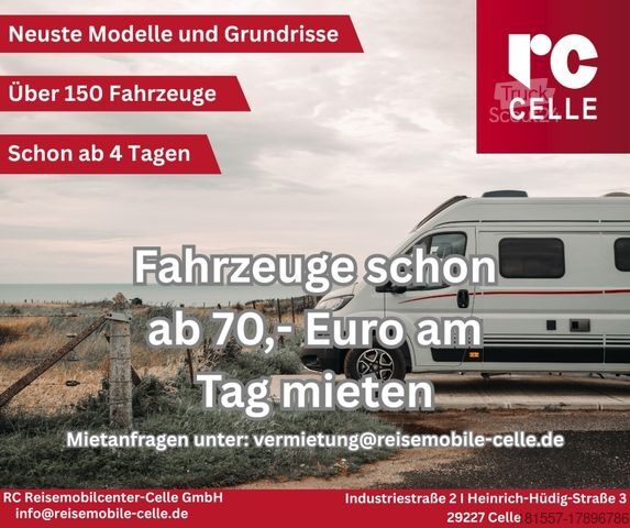 Husvagn BÜRSTNER Averso Plus 510 TK Sofort Verfügbar, Dusch-Paket