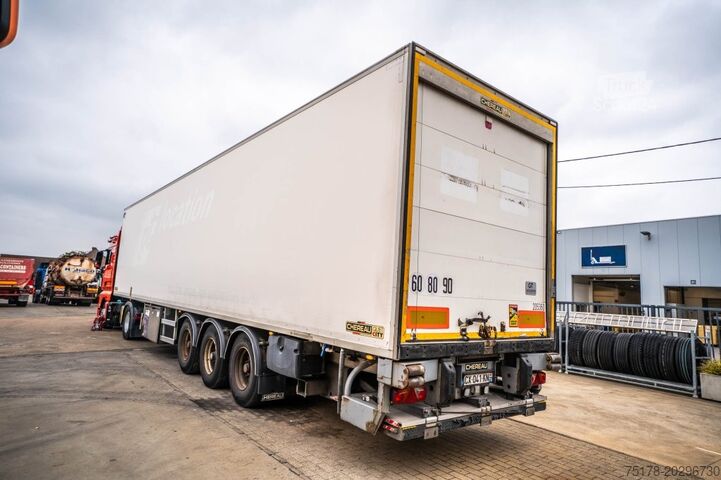 Transport réfrigéré/congélé CHEREAU CARRIER 1950 MT+ DHOLLANDIA