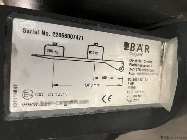 Fourgonnette Mercedes-Benz Sprinter 315 CDI L2H2 RWD / Bär Laadklep / Airc...