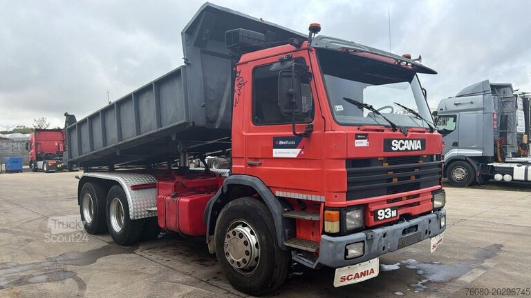 Kipper Scania 93-280 (POMPE MANUELLE / MANUAL PUMP / 6X4 / ST...
