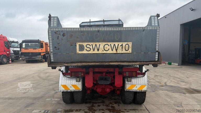 Kipper Scania 93-280 (POMPE MANUELLE / MANUAL PUMP / 6X4 / ST...