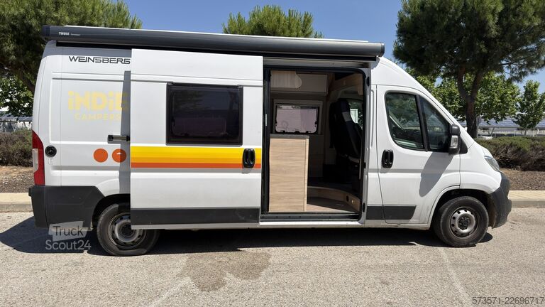 τροχόσπιτο Fiat Ducato Weinsberg Carabus 2024 | Manual | Techo elevable