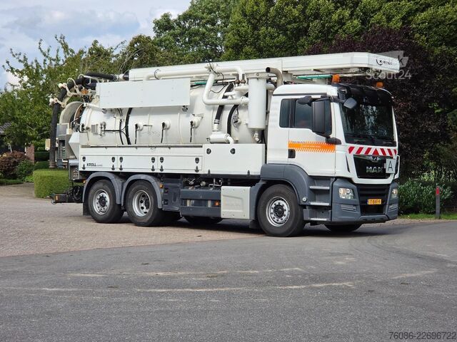 Vehículo de succión MAN TGS 28.470 KROLLCOMBI K14.0/28P!! 89dkm en 2292...