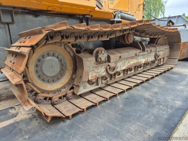 Rouleau compresseur LIEBHERR PR 714 LGP Bulldozer Ripper 6 Wegeschild - GPS