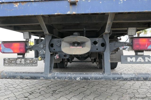 Düz kasa kamyon MAN 18.280 TGM 4x2, Hiab 099B-1Hiduo, Funk, Klima