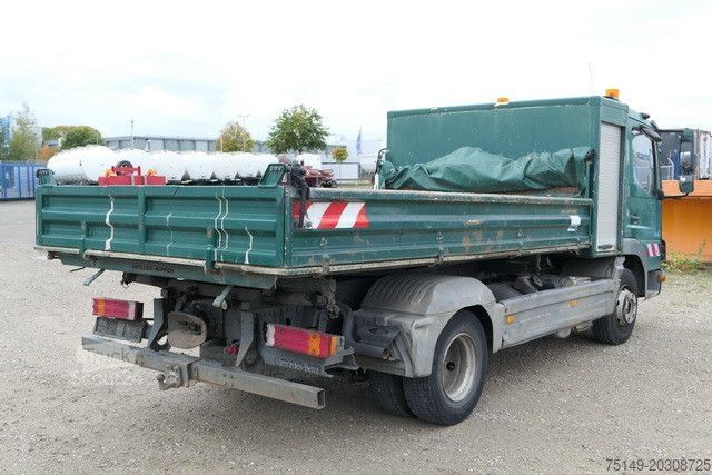 Фургон-самоскид MERCEDES-BENZ 816 K Atego 4x2, 3. Sitz, 2x AHK, Diff-Sperre