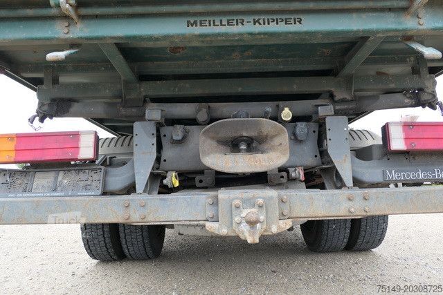 Фургон-самоскид MERCEDES-BENZ 816 K Atego 4x2, 3. Sitz, 2x AHK, Diff-Sperre
