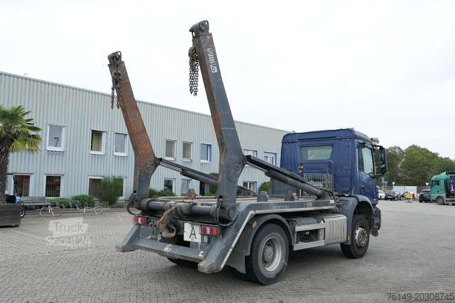 Самоскид MERCEDES-BENZ 1832 K Arocs 4x2, Hiab SLT 140, teleskop., Klima