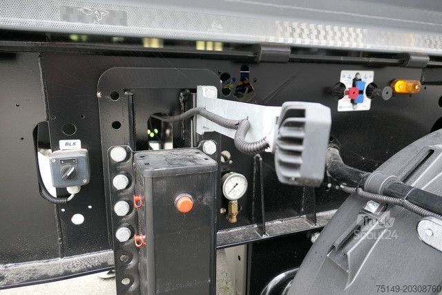 Pašizgāzēja puspiekabe MEGA MNW, Stahl, Hardox, 25m³, SAF, Luft-Lift, Plane