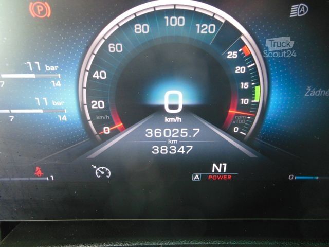 Стандартний тягач MERCEDES-BENZ ACTROS 3353, 6X4, 120.000 KG, TRK, 4 STÜCKS,